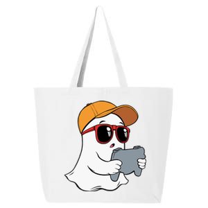 Halloween Ghost Gamer Scary Costume Gaming Gift 25L Jumbo Tote