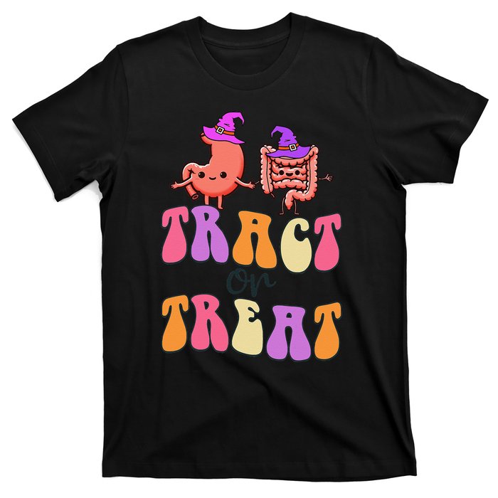 Halloween Gastro Gastroenterology Gi Nurse Tract Or Treat T-Shirt