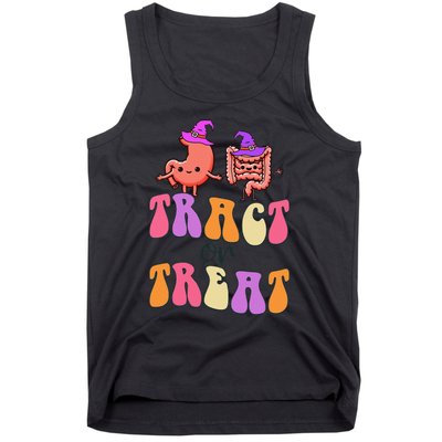 Halloween Gastro Gastroenterology Gi Nurse Tract Or Treat Tank Top