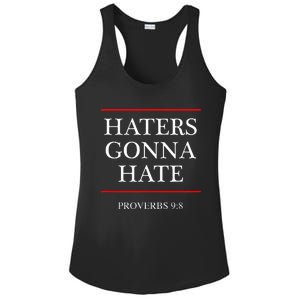 Haters Gonna Hate Proverbs 98 Ladies PosiCharge Competitor Racerback Tank