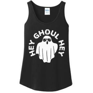 Hey Ghoul Hey Funny Halloween Boo Spooky Trick Or Treat Ladies Essential Tank