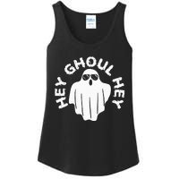 Hey Ghoul Hey Funny Halloween Boo Spooky Trick Or Treat Ladies Essential Tank