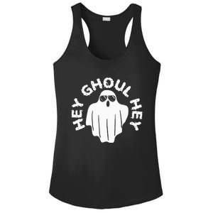 Hey Ghoul Hey Funny Halloween Boo Spooky Trick Or Treat Ladies PosiCharge Competitor Racerback Tank