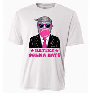 Haters Gonna Hate Funny Sunglasses Trump Bubble Gum 2024 Cooling Performance Crew T-Shirt