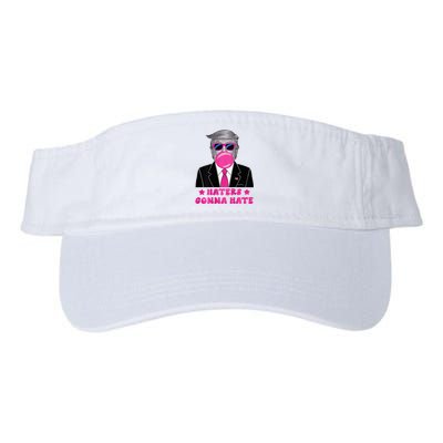 Haters Gonna Hate Funny Sunglasses Trump Bubble Gum 2024 Valucap Bio-Washed Visor