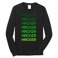 Hacker Green Long Sleeve Shirt