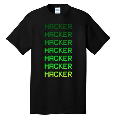 Hacker Green Tall T-Shirt