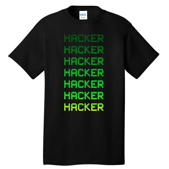 Hacker Green Tall T-Shirt