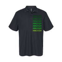 Hacker Green Softstyle Adult Sport Polo