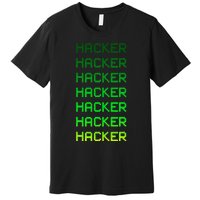 Hacker Green Premium T-Shirt