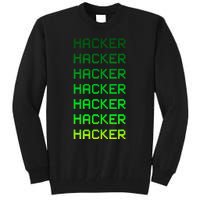 Hacker Green Tall Sweatshirt