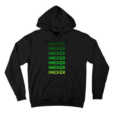 Hacker Green Tall Hoodie