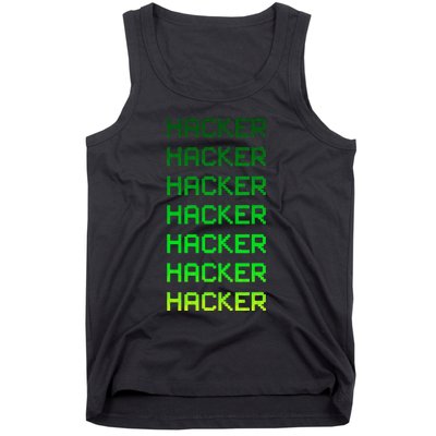 Hacker Green Tank Top