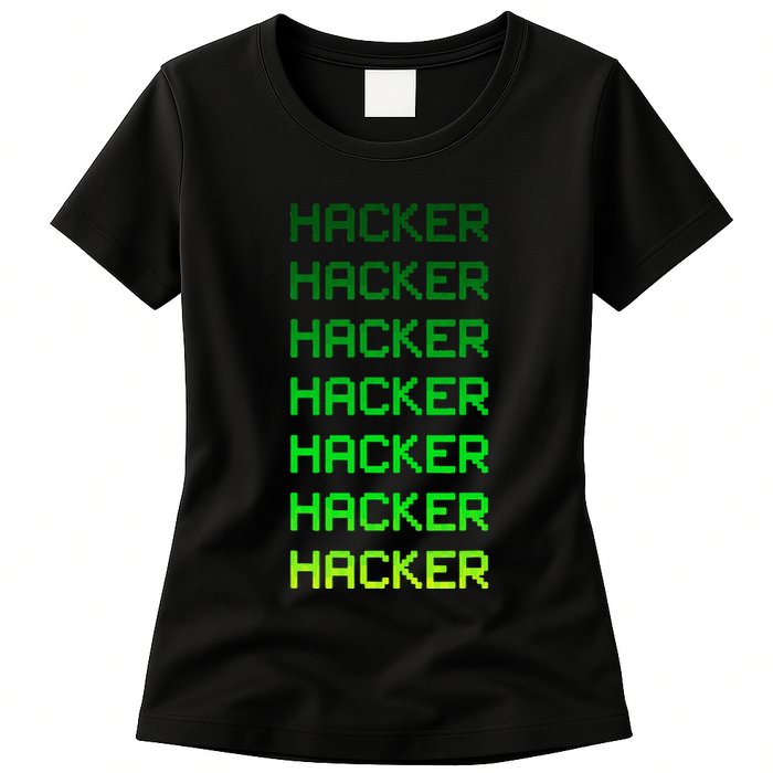 Hacker Green Women's T-Shirt