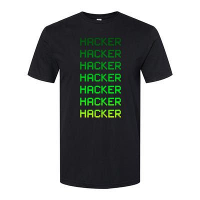 Hacker Green Softstyle® CVC T-Shirt