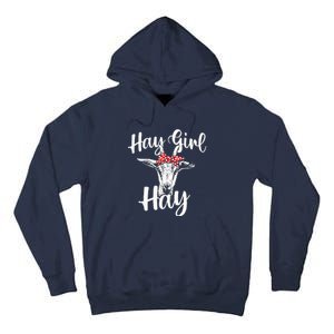 Hay Girl Hay Goat Whisperer Farm Animal Rancher Farmer Tall Hoodie