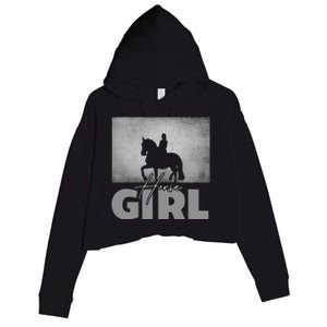 Horse Girl Horseback Riding Crop Fleece Hoodie