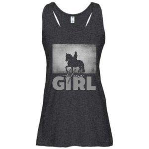 Horse Girl Horseback Riding Ladies Essential Flowy Tank