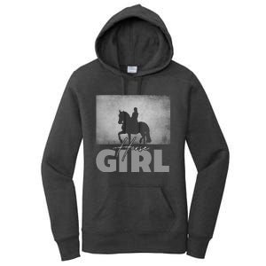 Horse Girl Horseback Riding Women's Pullover Hoodie