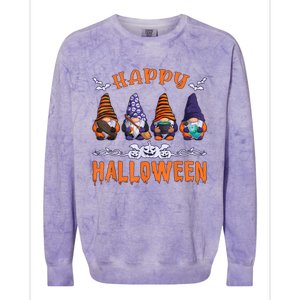 Halloween Gnomes Happy Halloween Colorblast Crewneck Sweatshirt