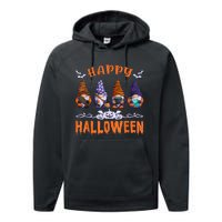 Halloween Gnomes Happy Halloween Performance Fleece Hoodie