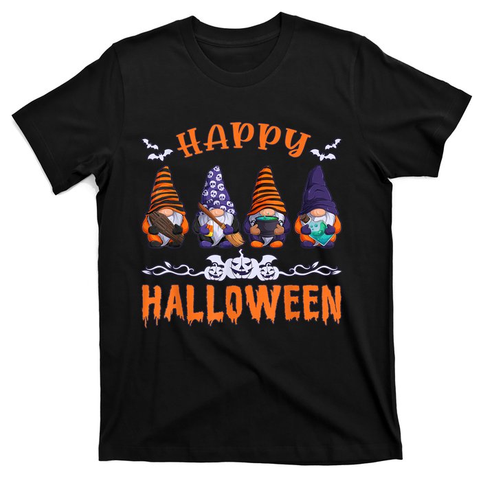 Halloween Gnomes Happy Halloween T-Shirt