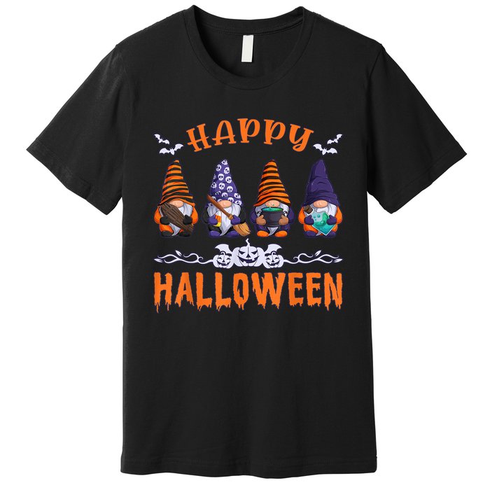 Halloween Gnomes Happy Halloween Premium T-Shirt