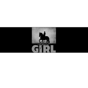 Horse Girl Horseback Riding Bumper Sticker