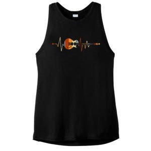 Heartbeat Guitar Ladies PosiCharge Tri-Blend Wicking Tank