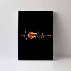 Heartbeat Guitar Canvas