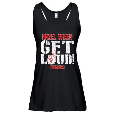 Hazel Green High School Get Loud Premium Ladies Essential Flowy Tank