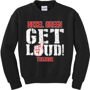 Hazel Green High School Get Loud Premium Kids Sweatshirt