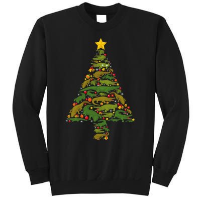 Hilarious Gator Holiday Festive Reptile Xmas Sweatshirt