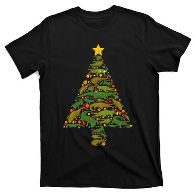 Hilarious Gator Holiday Festive Reptile Xmas T-Shirt