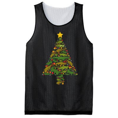 Hilarious Gator Holiday Festive Reptile Xmas Mesh Reversible Basketball Jersey Tank