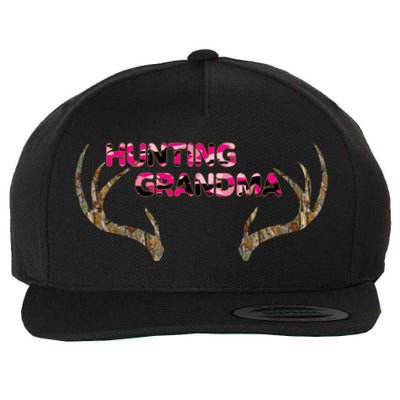 Hunting Grandma Wool Snapback Cap