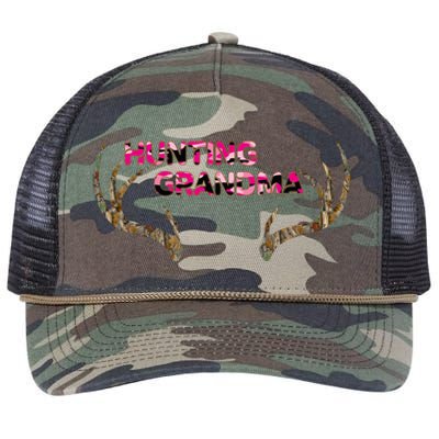 Hunting Grandma Retro Rope Trucker Hat Cap