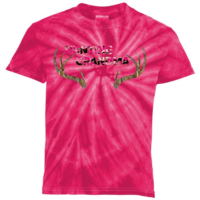 Hunting Grandma Kids Tie-Dye T-Shirt