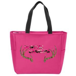 Hunting Grandma Zip Tote Bag