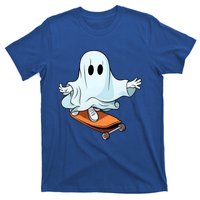 Hippie Ghost Halloween Skateboarder Skateboarding Costume Gift T-Shirt