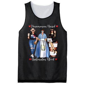 Half Guatemalan Half Panamanian Raised In Guatemala Panama Mesh Reversible Basketball Jersey Tank