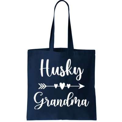 Husky Grandma Husky Dog Lovers Gift Funny Mothers Day Tote Bag