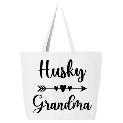 Husky Grandma Husky Dog Lovers Gift Funny Mothers Day 25L Jumbo Tote