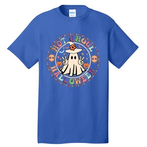 Hot Ghoul Halloween Retro Spooky Vibes Ghoul Halloween Gift Tall T-Shirt