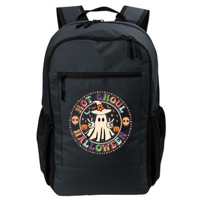 Hot Ghoul Halloween Retro Spooky Vibes Ghoul Halloween Gift Daily Commute Backpack