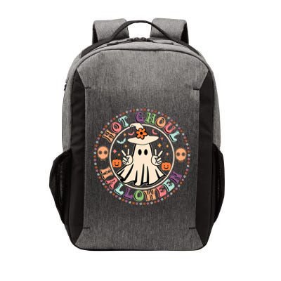 Hot Ghoul Halloween Retro Spooky Vibes Ghoul Halloween Gift Vector Backpack