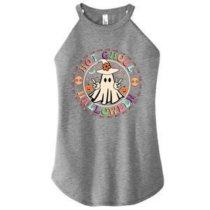 Hot Ghoul Halloween Retro Spooky Vibes Ghoul Halloween Gift Women's Perfect Tri Rocker Tank