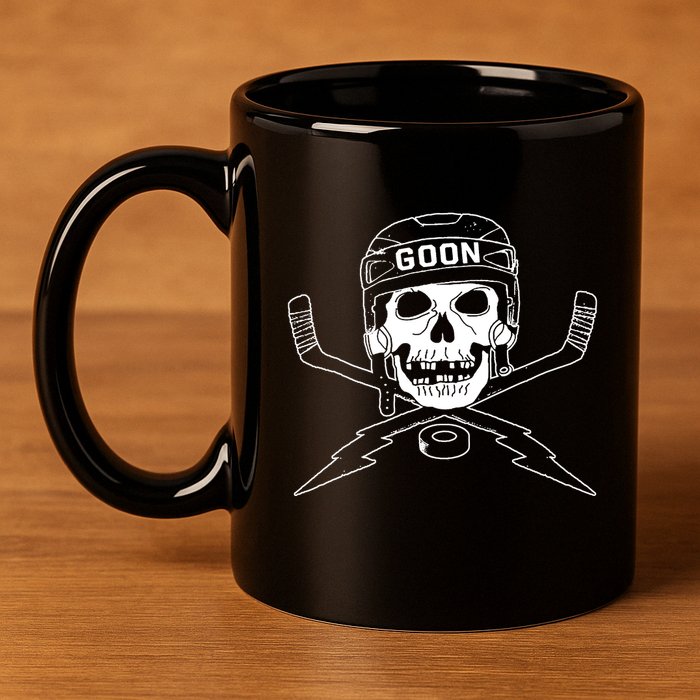 Hockey Goon 11oz C Handle Ceramic Mug