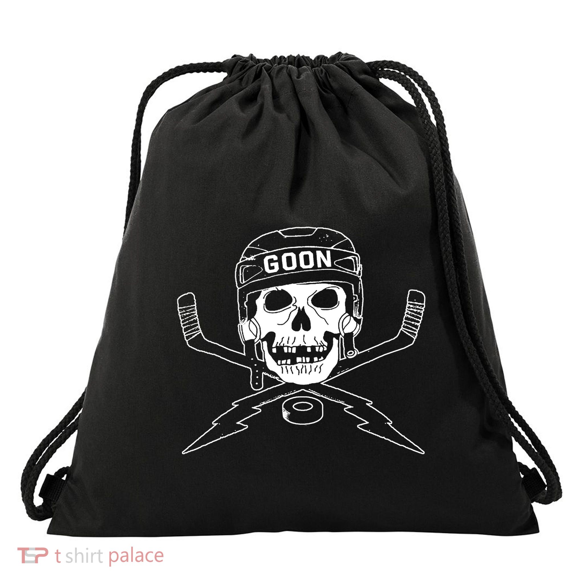 Hockey Goon Drawstring Bag