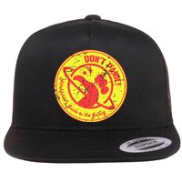 Hitchhikers Guide Flat Bill Trucker Hat